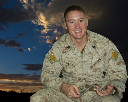 Sgt. Clint Ahlquist, USMC