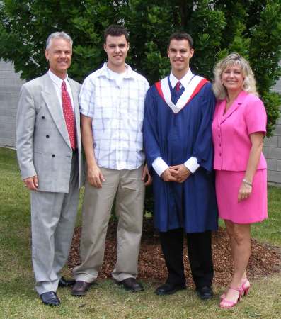 Family Pic at Brock Grad, June'08