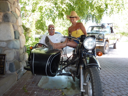 David & Judy at Tice Ranch in Twisp, WA.