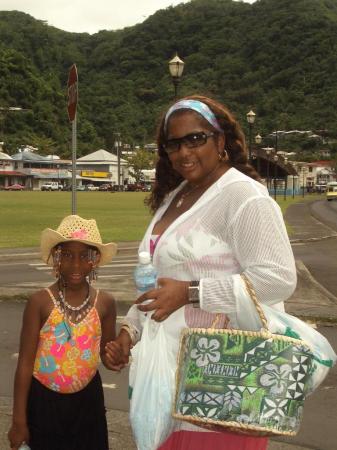 gail and granddaughter in somoa