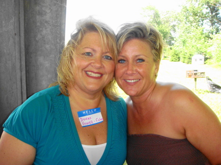 Donna Howell and I - Cousins