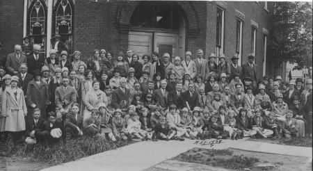 Church photo taken May 1929