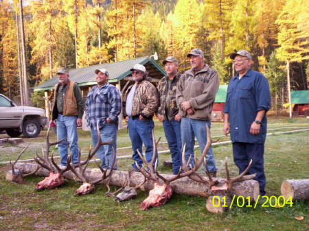 Montana hunt, Hungry Horse, Montana