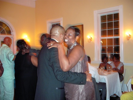 Toni Hardaway (White) & Husband