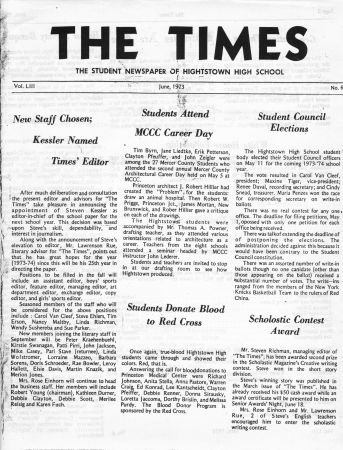 HHS Times - June 1973