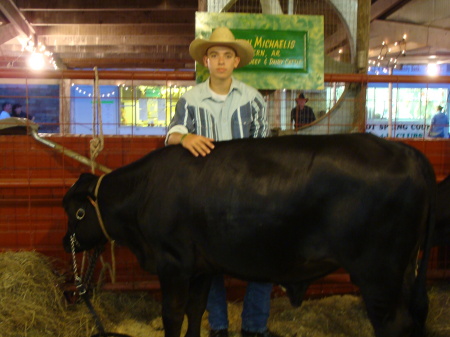 My son Dylan (16) at the Hot Spring Co. Fair