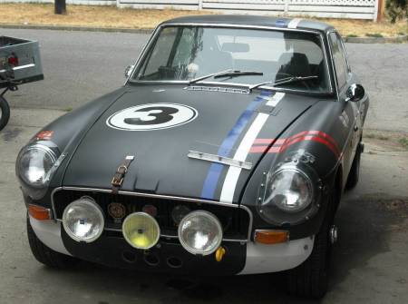 My 1970 MGBGT Sebring racecar.