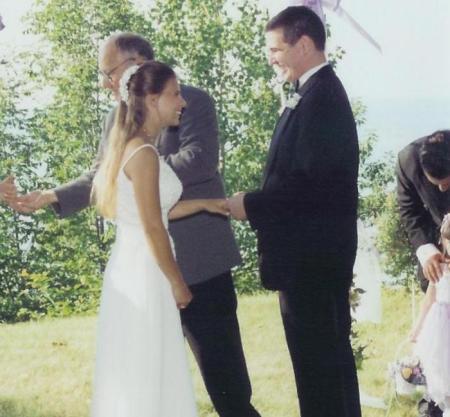 Wedding day July 20 2002