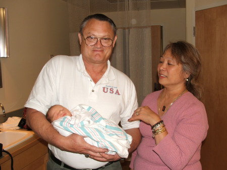 2008 with Wife and Grandaughter