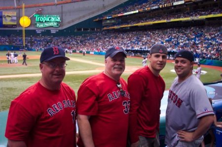 Sox and Rays at The Trop