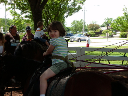 1st pony ride