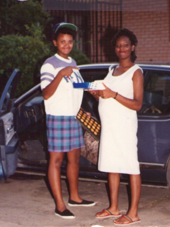 Me and Breana 1990