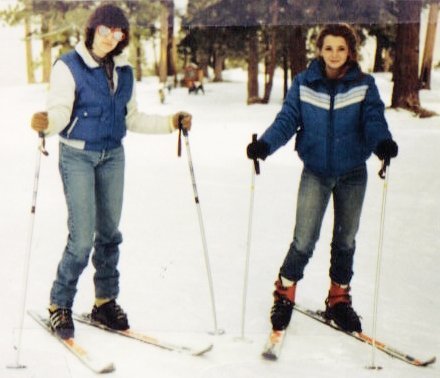 On the slopes    Wrightwood   Nov. 1982