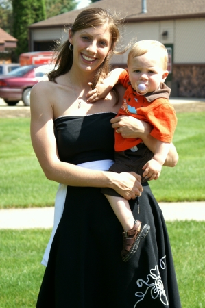 daughter in-law and grandson Ryder