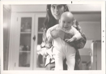 Me and my daughter Jennette in spring of 1970