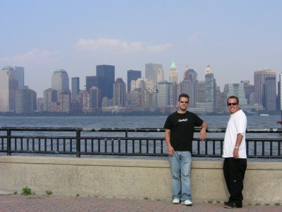 My sons in New York after 9/11