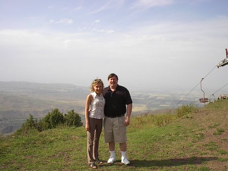 Olga and I in North Himalayas