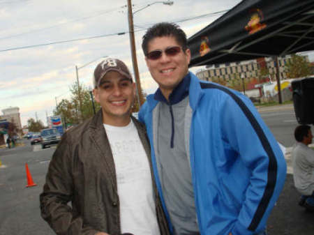 A friend from DC Radio and me, March 2009