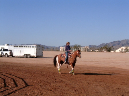 Jessica riding