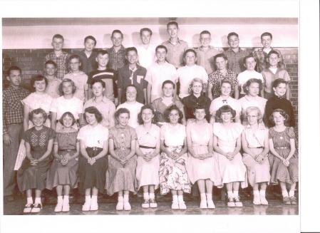 Mr. Ellis 8th Grade--1955