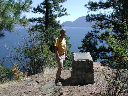 Overlooking Lake Pend Oreille Idaho