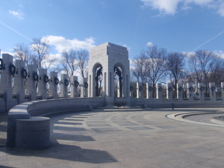 WW2 memorial in DC