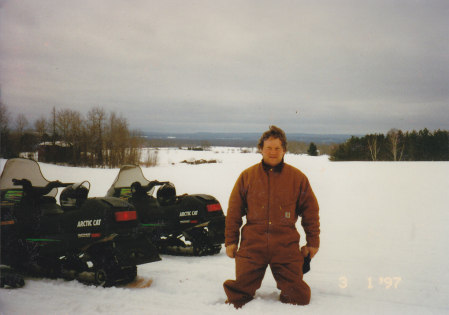 snowmobiling in 97
