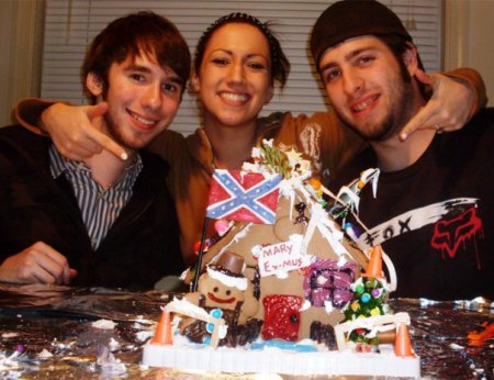 A redneck gingerbread house!