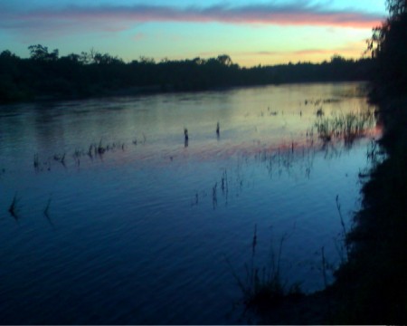 River at Sunset 2009