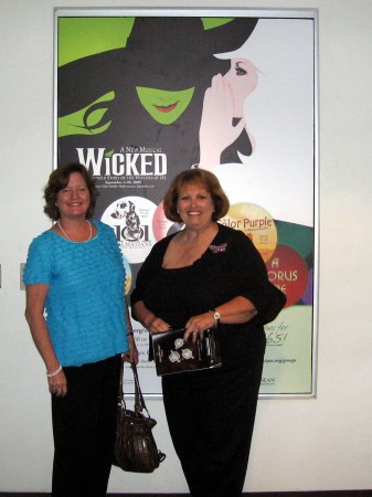 2009 With Friend, Dede, at TPAC in Nashville