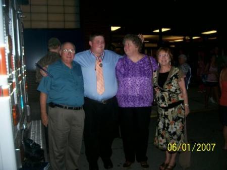 Dad, Billy, Mom and Betty