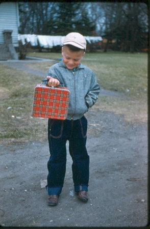 dan first day of kindergarden april 1959