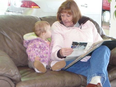 gramma and her favorite little girl