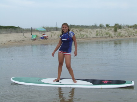 My 12 year old little surfer chick...