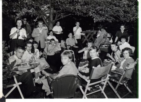Bday Party at Trudy Thomas' house circa 1957