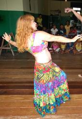 Dancing in Brazil in '05