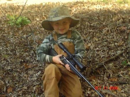 My nephew Ashton - The great Hunter