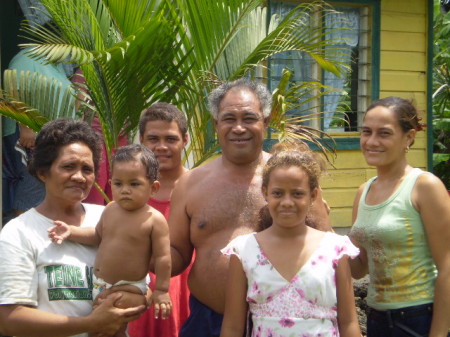 Our family in Samoa