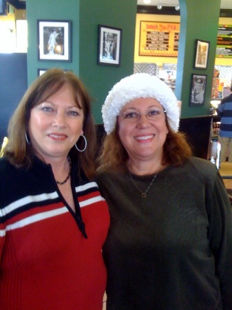 Lunch with friend, Pam (Phelps--class of 66)