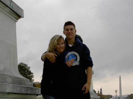 Washington DC trip with son 2007