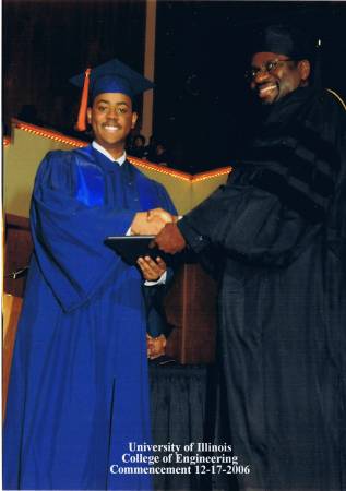 Michael My Oldest Getting Engineering Degree