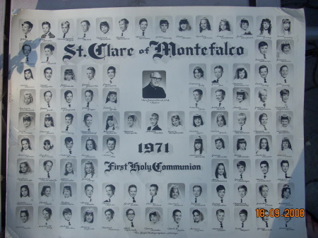 St. Clare Communion Picture