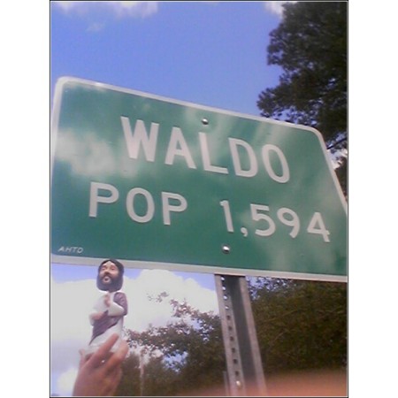 Bobblehead Jesus found Waldo