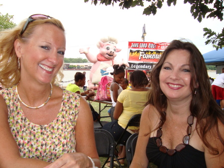 Having fun at the Toledo Rib-off