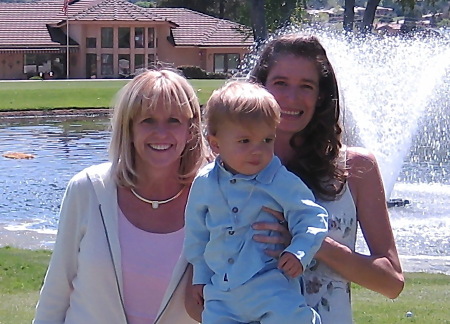 Kristy, Conner Riley(her son) and Grandma