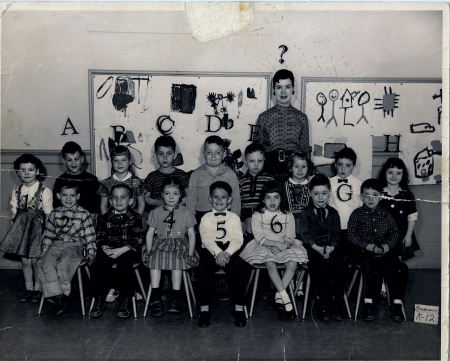 Broadway Elementary Kindergarten 1959