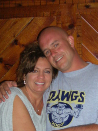 Me & my husband Tim - 2007