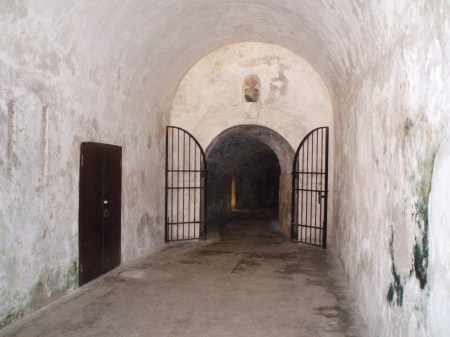 Tunnels beneath the fort San Cristóbal