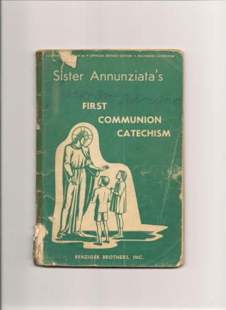 1st grade Catechism for school year 1954-1955