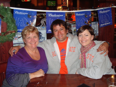 Linda with son Jacob and Ilona